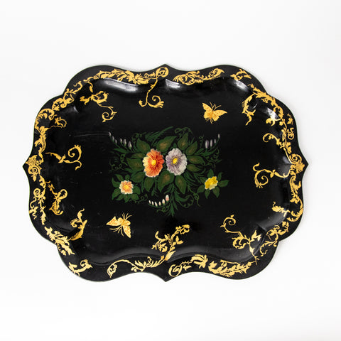 BUTTERFLY TRAY TOLE