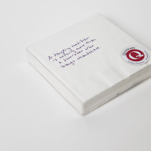 SOCIAL ANXIETY COCKTAIL NAPKINS