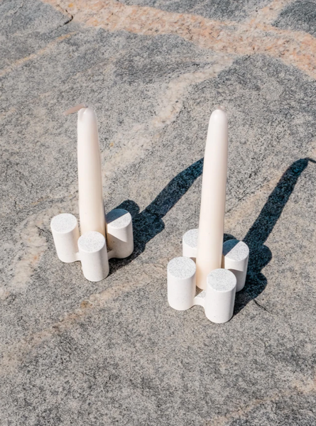 BLOCK ISLAND SAND CANDLE HOLDERS