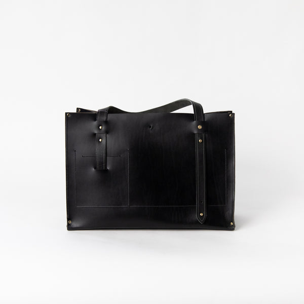 MAGAVERN LEATHER TOTE BAG / THE EDITOR