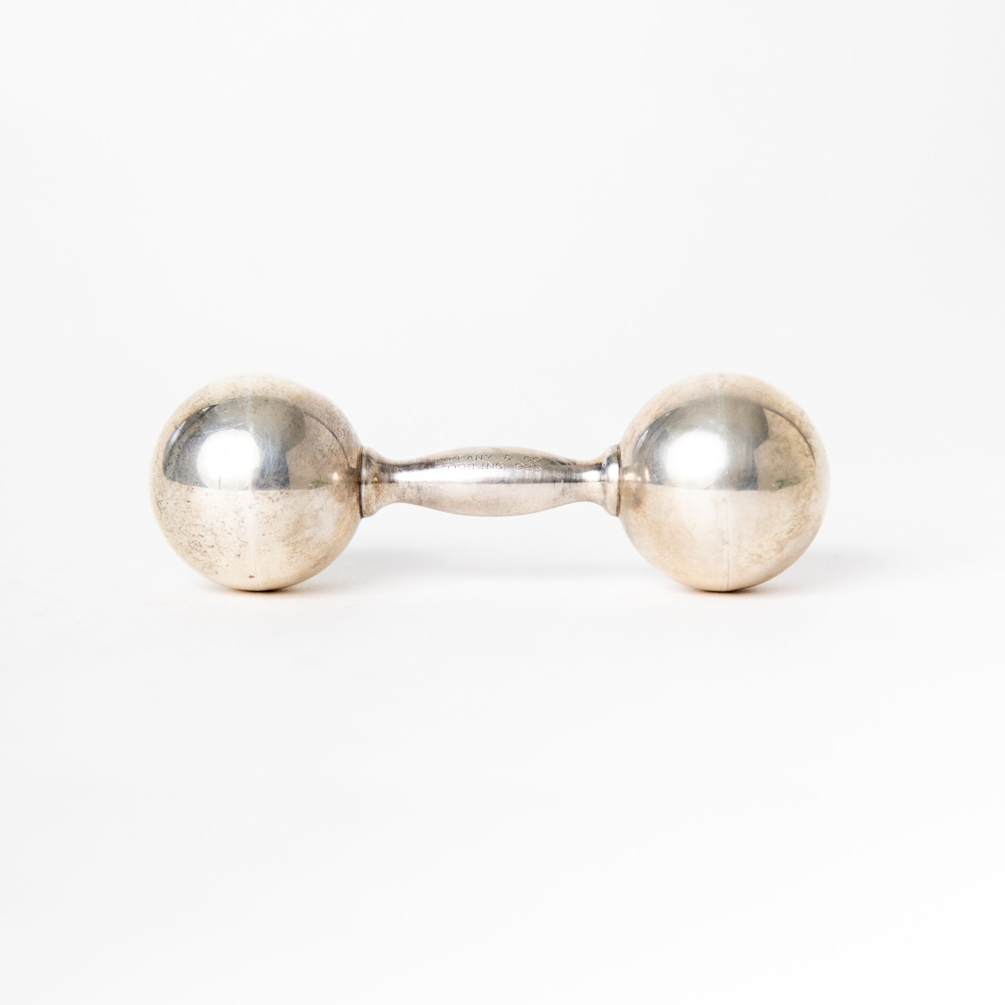 TIFFANY SILVER BABY RATTLE