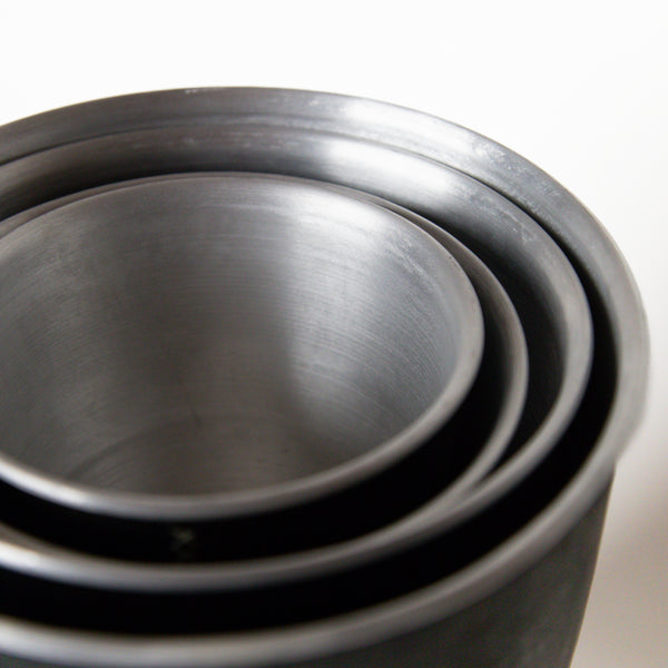 LEATHER WRAPPED CACHEPOT