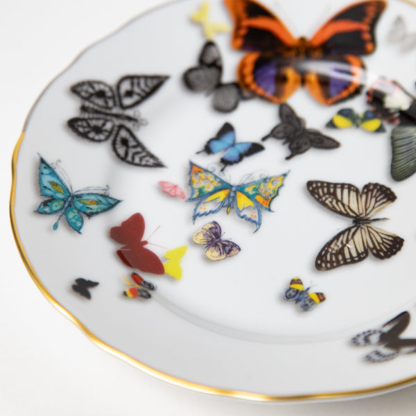 "BUTTERFLY PARADE" BREAD & BUTTER PLATE