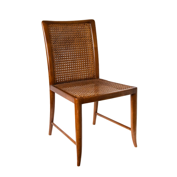 SET OF 6 MCM CANE DINING CHAIRS