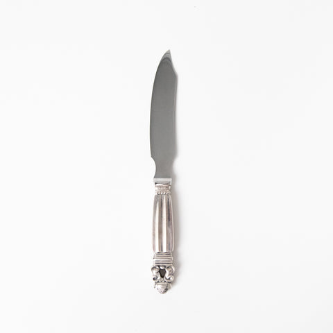 VINTAGE GEORG JENSEN ACORN CHEESE KNIFE