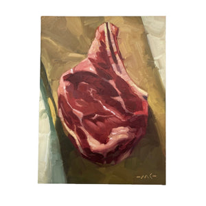 MEAT PAINTINGS BY MARLOS CAMPOS