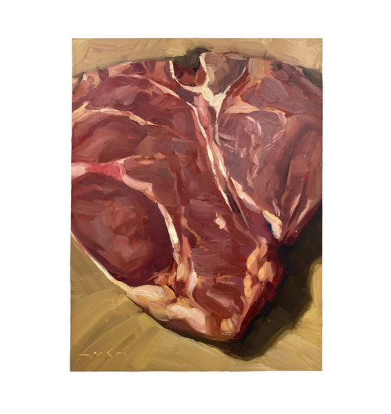 MEAT PAINTINGS BY MARLOS CAMPOS