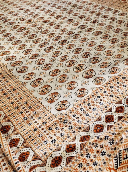 PALACE SIZE BOKHARA WOOL RUG