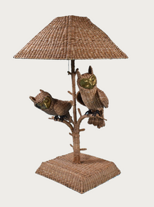 LARGE OWL TABLE LAMP BY MARIO LOPEZ TORRES
