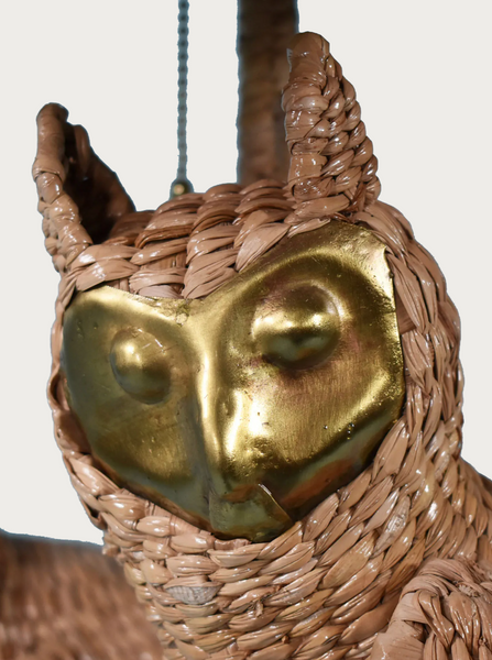 LARGE OWL TABLE LAMP BY MARIO LOPEZ TORRES