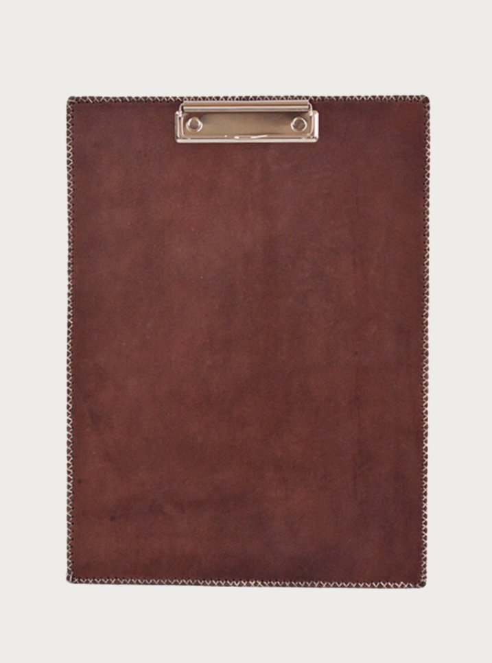 LEATHER CLIPBOARD