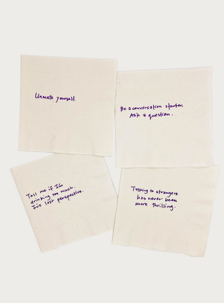 POST COVID COCKTAIL NAPKINS