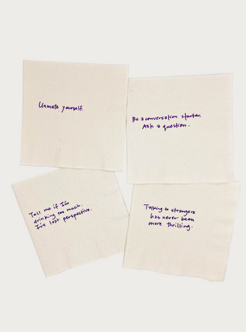POST COVID COCKTAIL NAPKINS