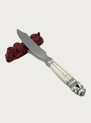 VALLAURIS CERAMIC RED POODLE KNIFE RESTS - SET OF 10